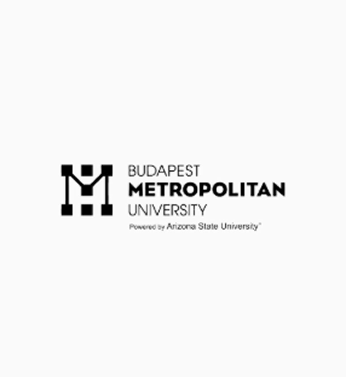 Budapest Metropolitan University Logo